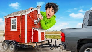 WE DID TINY LIVING CHALLENGES FOR 24 HOURS 😱 | Stokes Twins