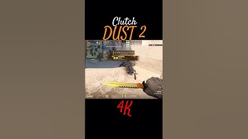 Clutch Dust 2 4k #cs2  #csgo #counterstrike #gaming #csgoclips #gameplay #games#shorts #shorts