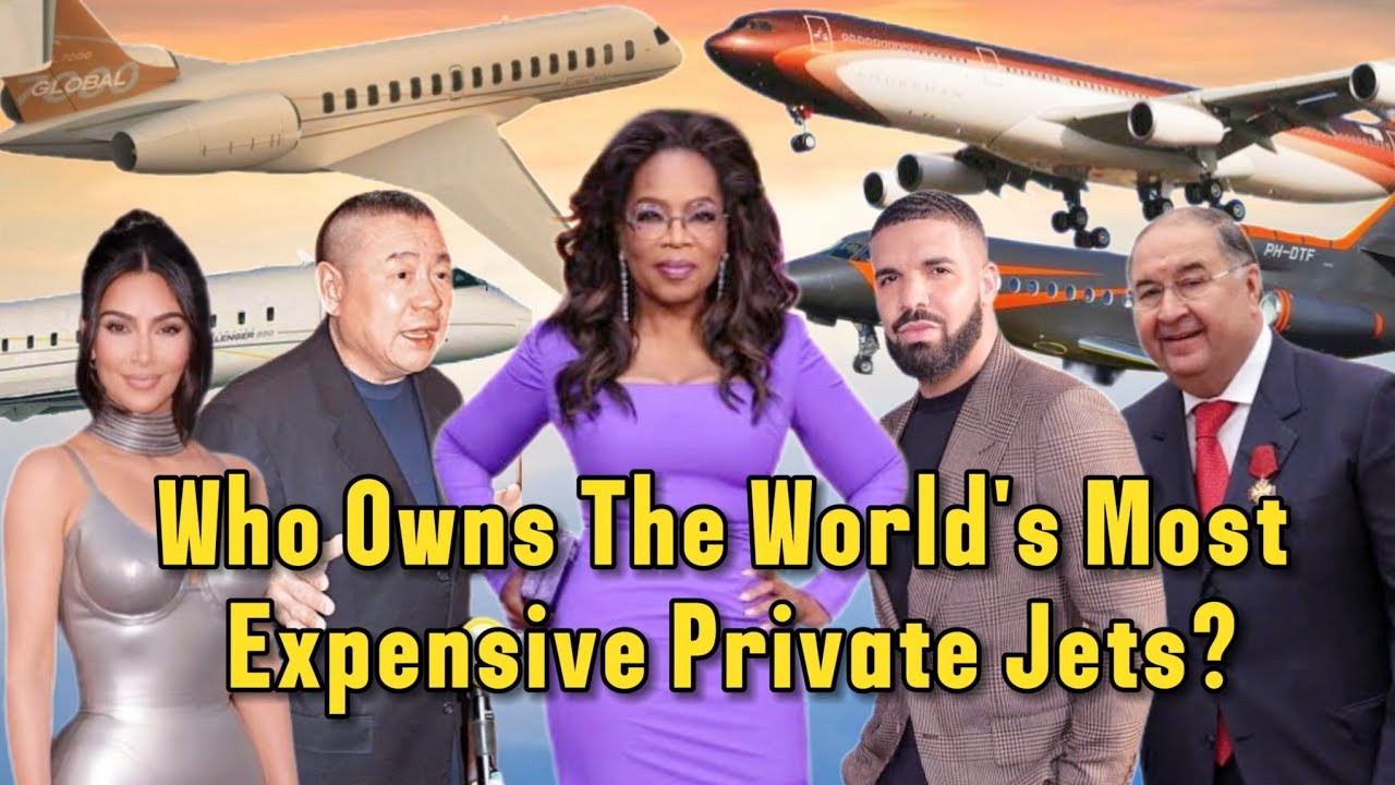 Who Owns The World's Most Expensive Private Jet? / Famous Stars YouTube