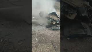 Soma Savaştepe Yolunda Kaza 1 Ölü 11 Yarali