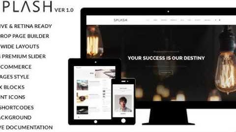 Splash - MultiPurpose, Creative Drupal Theme