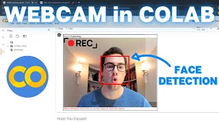 how to use webcam in google colab for images and video (face detection)