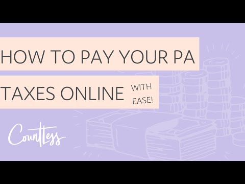 How to Pay Your Pennsylvania Estimated Taxes Online (Quarterly Taxes)