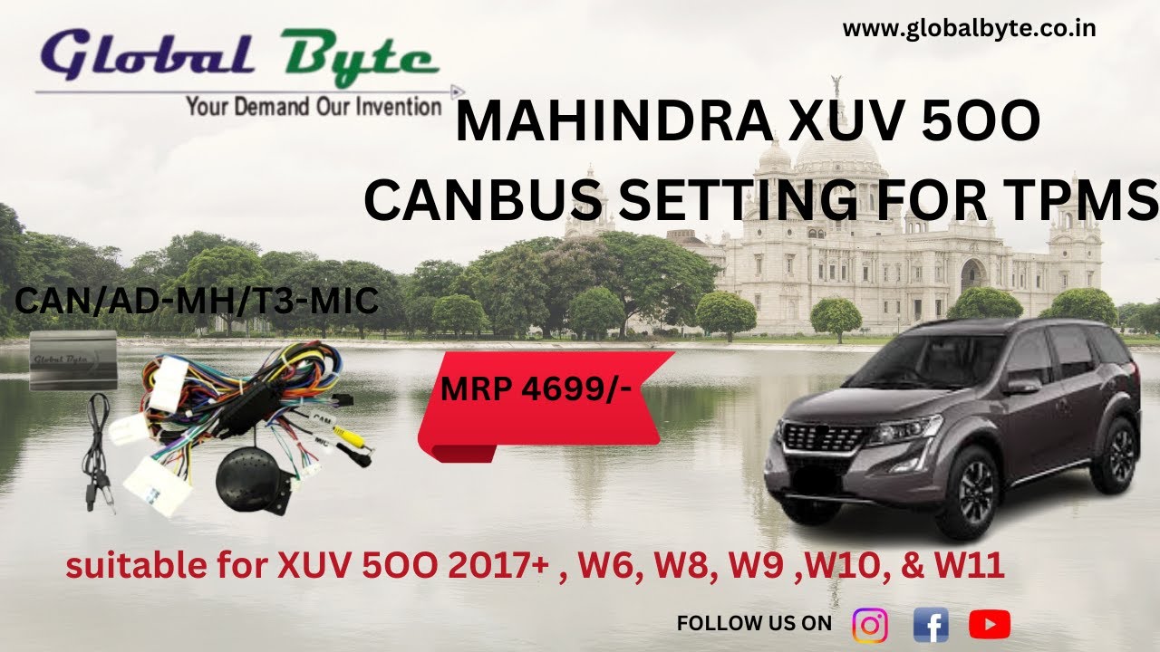 MAHINDRA XUV 500 CANBUS SETTING FOR TPMS