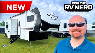 Perfect if you DON'T have a SXS ATV! 2027 Alliance Valor 36A10 Fifth Wheel Toy Hauler RV