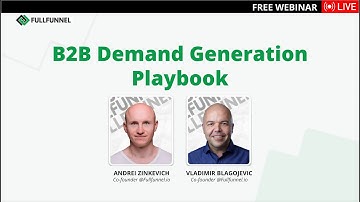 B2B Demand Generation Playbook Webinar