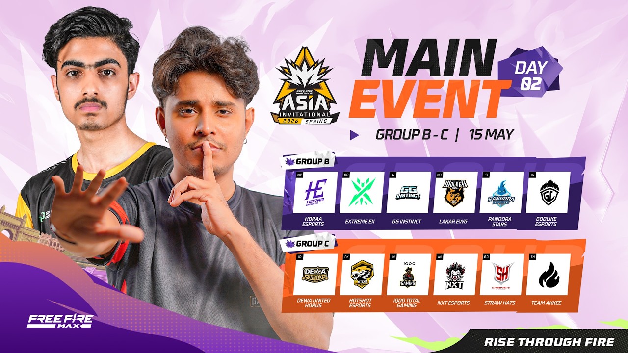 [UR] FFMAI 2026 Spring | Main Event Day 2 | Group B - C