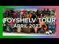 Toyshelv april 2023 shelv tour