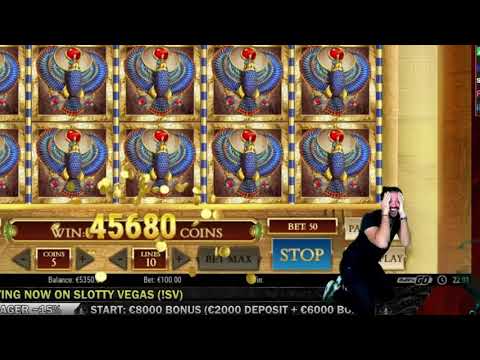 Big Win €103,000 on Book of Dead slot - Slotty Vegas Casino