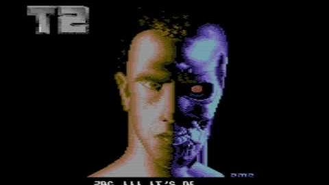C64: Terminator 2 artwork (DOM)