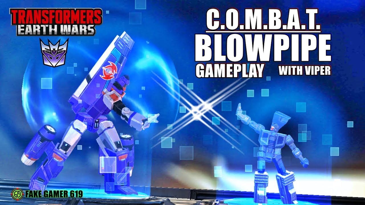 BLOWPIPE AND COBRA VIPER - TRANSFORMERS C.O.M.B.A.T. GAMEPLAY