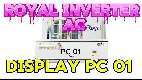 🔧 ROYAL Inverter AC Error Code PC01 — What It Means & How to Fix It!