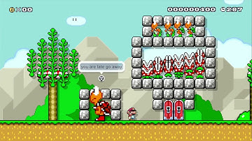 a koopa story 1-1 (comments on) by ☆WëXxÝ☆ - Miiverse - SUPER MARIO MAKER - NO COMMENTARY 1bh
