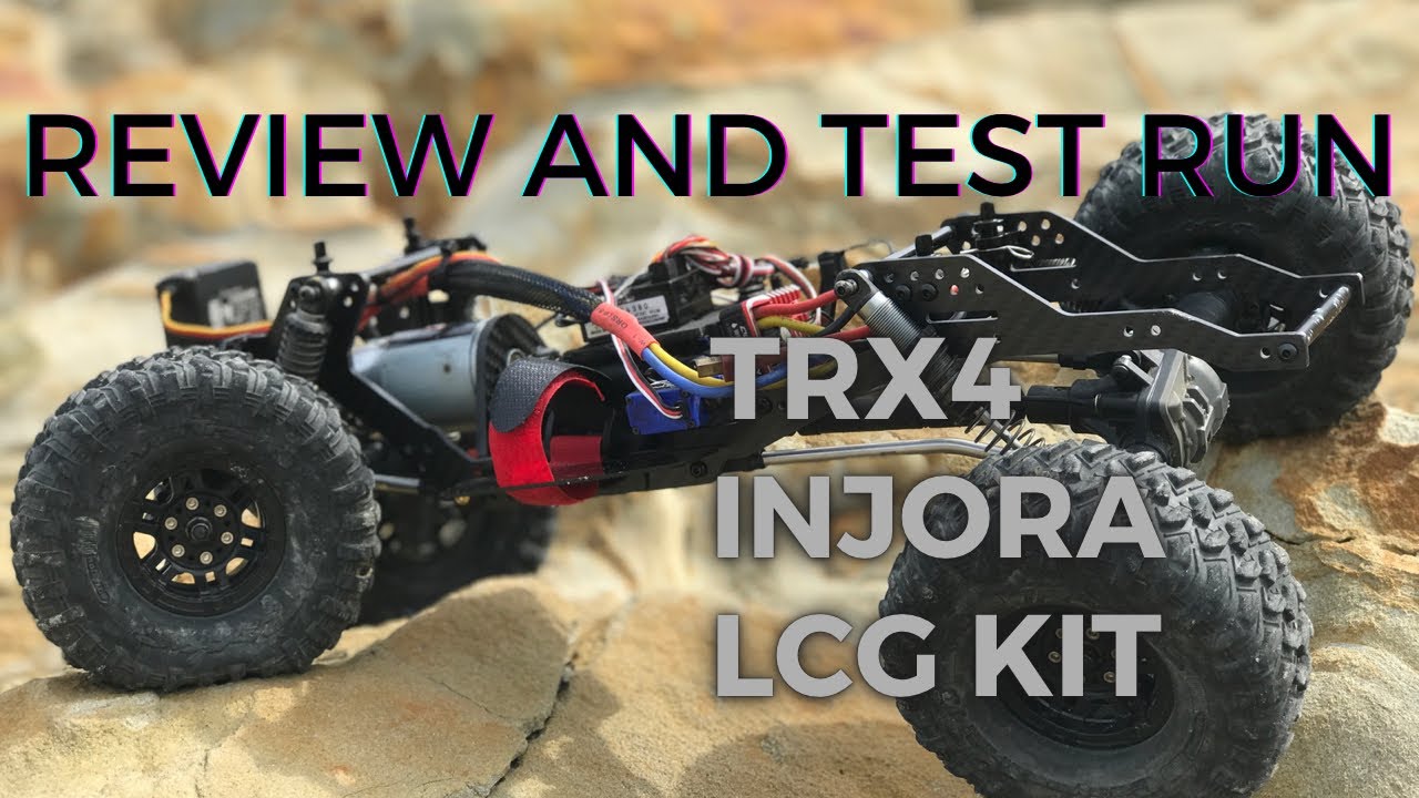Injora Trx4 chassis kit test tun YouTube