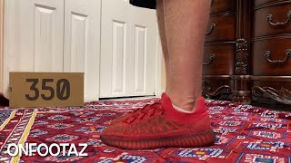 Adidas Yeezy 350 V2 Cmpct Slate Red