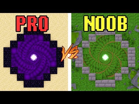 NOOB Portal vs. PRO Portal