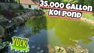 My Filter Stopped Working on 35,000 Gallon KOI Pond