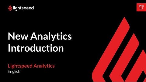 New Analytics Introduction