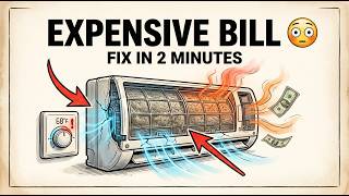 Your AC Is Making Your Bill EXPENSIVE 😳 Fix It in 2 Minutes Net Worth