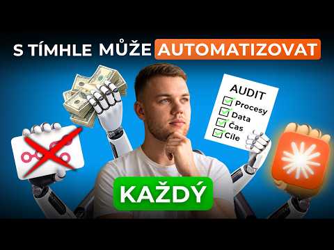 Cover: CLAUDE CODE MI NAVRHNE A POSTAVÍ AUTOMATIZACE (o 90% jednodušší než N8N)