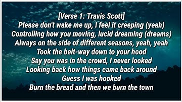 Travis Scott - WAKE UP (Lyrics) ft. The Weeknd  | OneLyrics