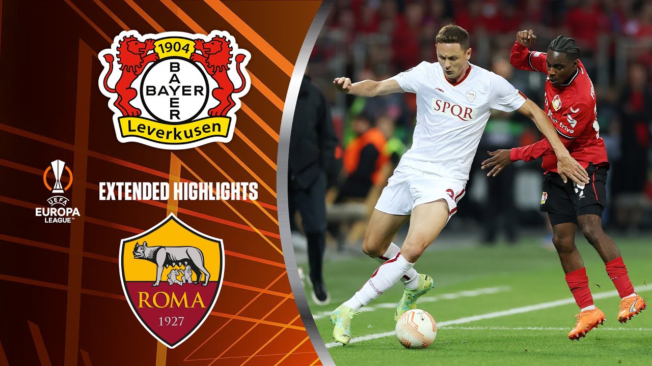 Roma 0-2 Bayer Leverkusen: Europa League semi-final, first leg ...