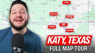 EVERYTHING You Need to Know About Katy Texas | Houston Texas Suburb Map Tour