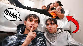 SPYING On Our BROTHER For 24 HOURS! (bad idea)