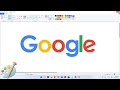 How to Draw Google Text Using MS Paint | Ms Paint Tutorial |