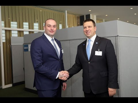 შეხვედრა ესტონეთის პრემიერ-მინისტრთან