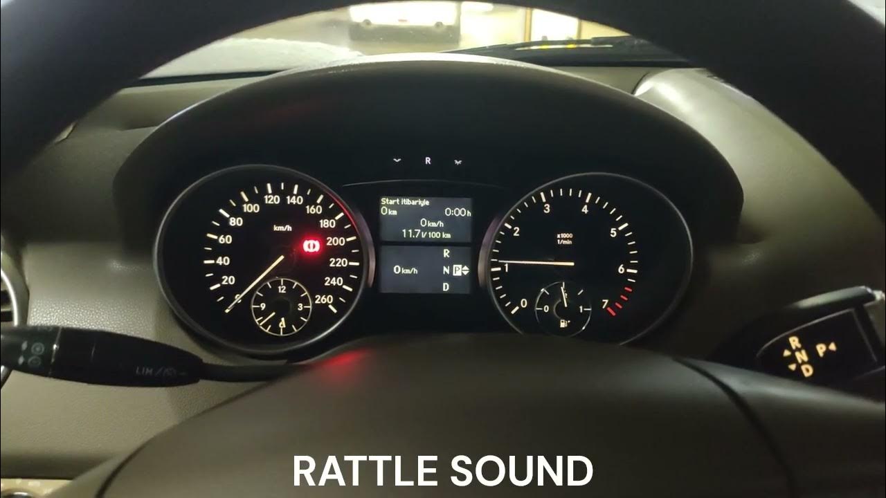 2007 ML350 Rattle Sound on Cold Start M272 YouTube