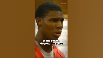 ESPN ranked basketball star collapses after prison sentence | #courtroom #crime #sad #reels #nba