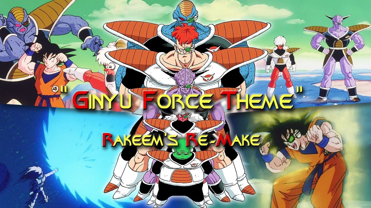 Paper Theater Dragon Ball Z Ginyu Force