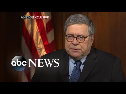 Barr blasts Trump's tweets: 'Impossible for me to do my job': ABC News Exclusive