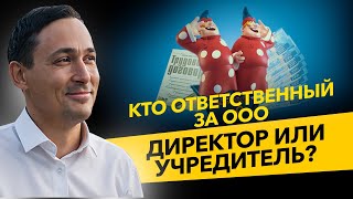 Кто отвечает за ООО? Директор или учредитель? Кредиторы, репутация и ликвидация ООО. Бизнес и налоги