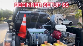 Pressure Washing setup for BEGINNERS! (Truck bed)