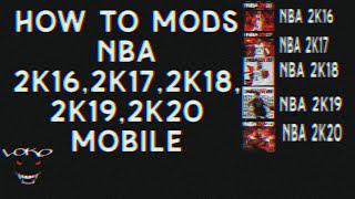 HOW TO MAKE OWN APK MODS NBA 2K16,17,18,19,20 MOBILE ( PART4 ) LOKO2K screenshot 5