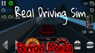 Real Driving Sim - Ferrari Monza Gameplay screenshot 4
