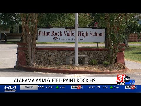 Alabama A&M receives old Paint Rock school building to use for expansion