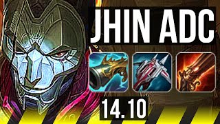 JHIN & Nautilus vs CAITLYN & Ashe (ADC) | 13/1/6, 69% winrate, Legendary | NA Master | 14.10
