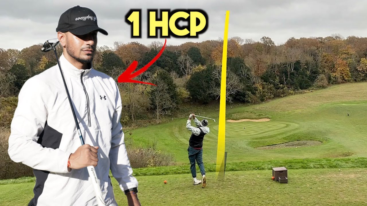 Every shot as a 1 handicap golfer - 9 Holes at Farleigh Golf Club