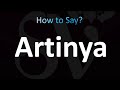 How to Pronounce Artinya (Correctly!)