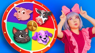 The Animal Sounds Game  | Kids Funny Songs
