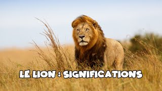 Le lion : Symbolisme