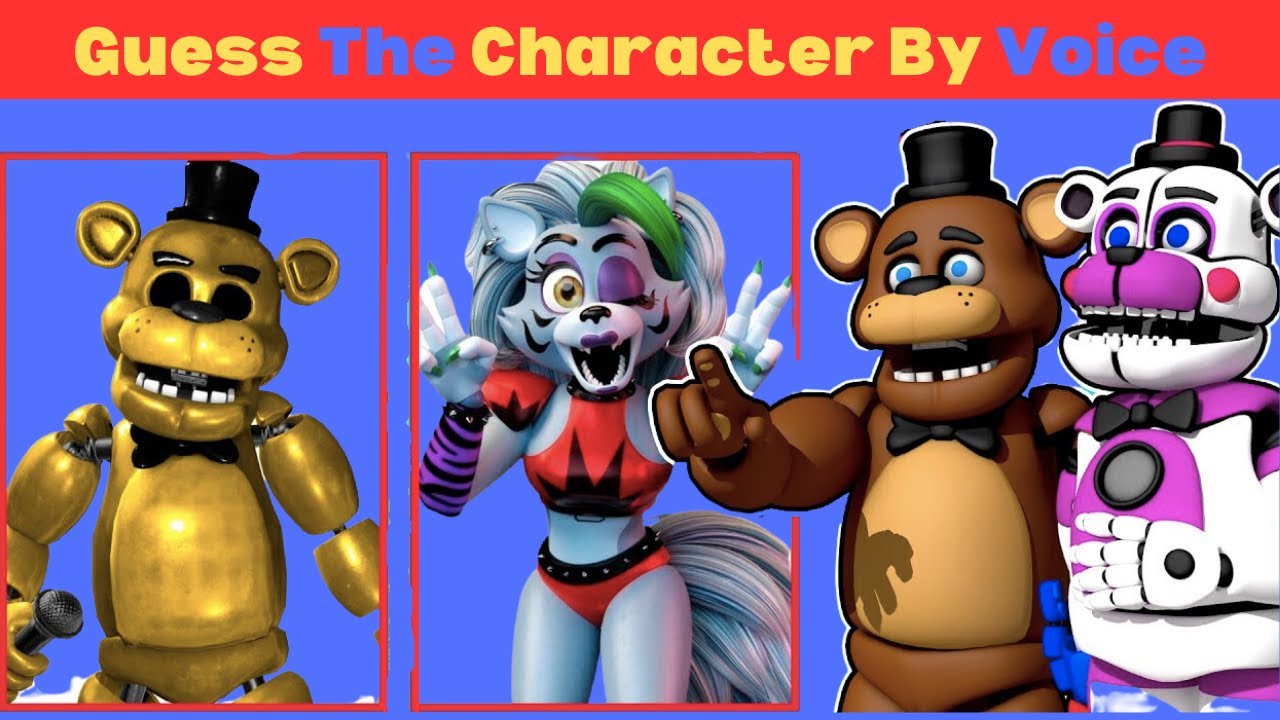 Guess FNAF Animatronics by Its Voice - Five Nights at Freddy's