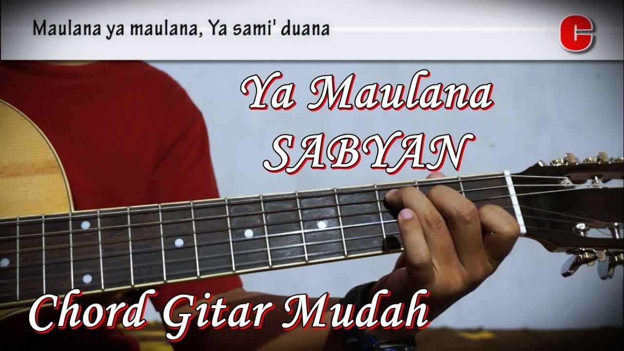 Ya Maulana  Sabyan Nisa dan Lyric serta Kunci Gitar Chord Mudah  YouTube