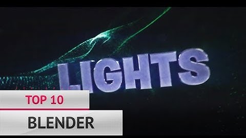 ☝ YOU should CHECK these TOP 10 BLENDER INTRO TEMPLATES