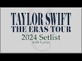 [NEW SETLIST]  Taylor Swift 