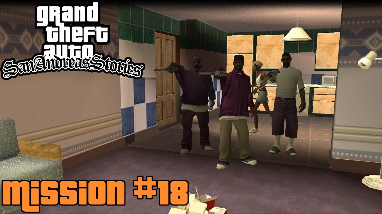 GTA San Andreas Stories - Mission #18 - Dope Pushers (HD)