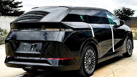 New Xpeng X9 (2025) : Luxury futuristic MPV like spaceship, detailed Walk-around review 4k